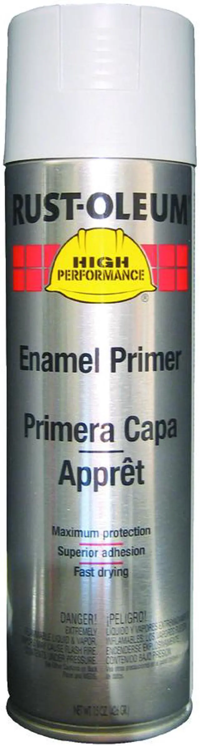 Main image of RUST-OLEUM V2182838 Rust Preventative Spray Primer, Gray, Flat Finish, 15 oz.