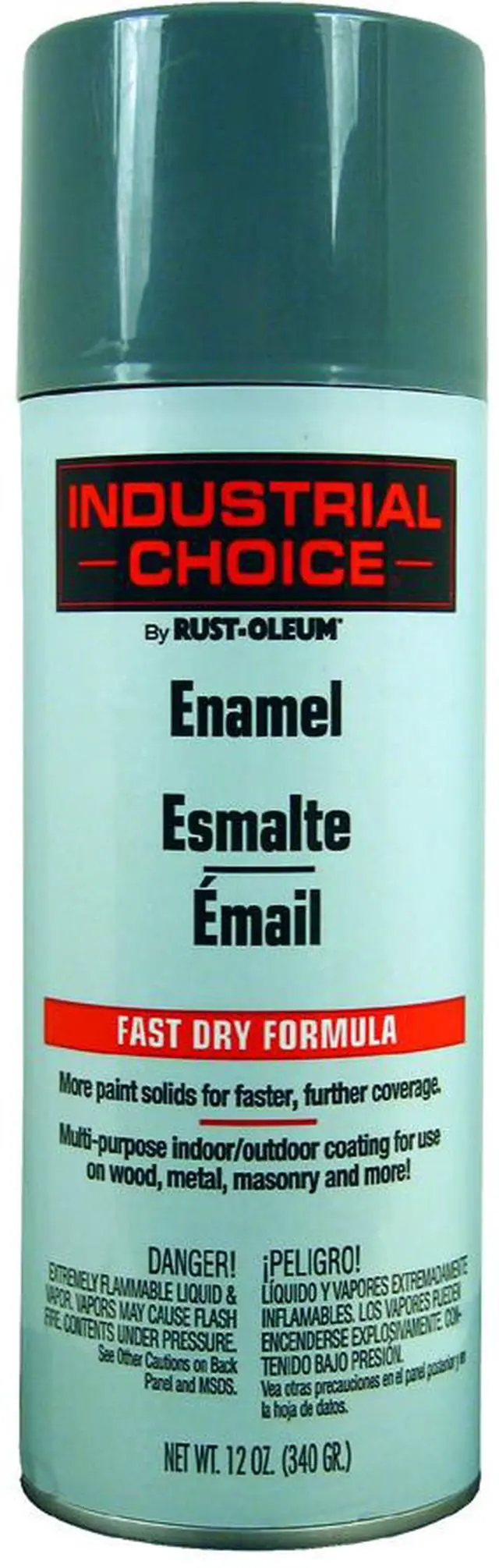 Main image of RUST-OLEUM 202214 Spray Paint, Machinery Gray, Gloss, 12 oz.