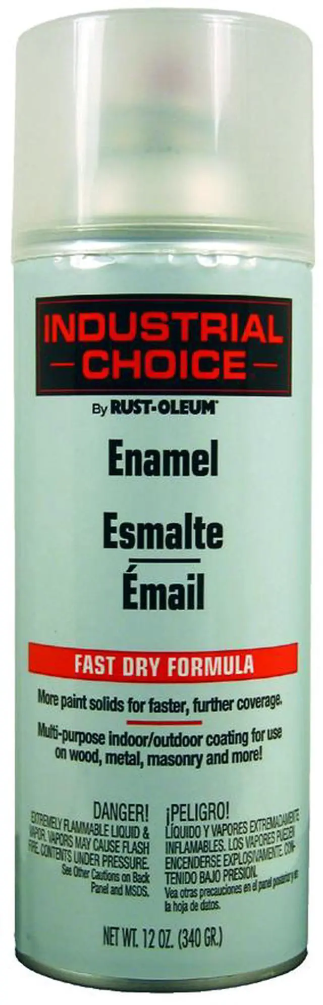 Main image of RUST-OLEUM 1610830 Spray Paint, Crystal Clear, Gloss, 12 oz.