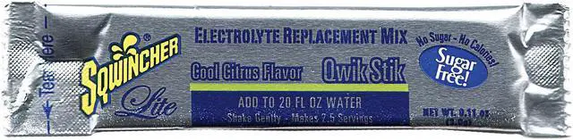 Main image of Qwik Stik(TM) Sugar Free Drink Mix Powder 0.11 oz., Cool Citrus, Pk50 SQWINCHER 060109-CC