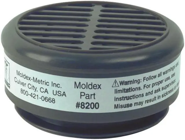 Main image of MOLDEX 8200 Cartridge, 8000, White, Snap-In Gasket, Moldex 8000 Series