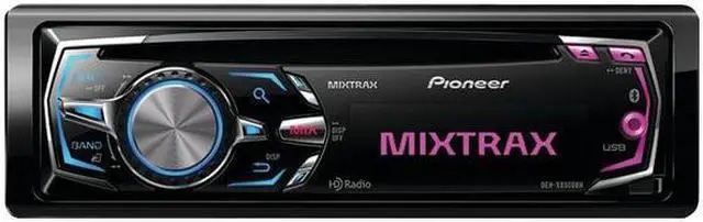 Alt view image 5 of 6 - Pioneer Deh-X8500bh Car Radio Cd/Mp3/Usb Aux Bluetooth Car Audio Car Stereo