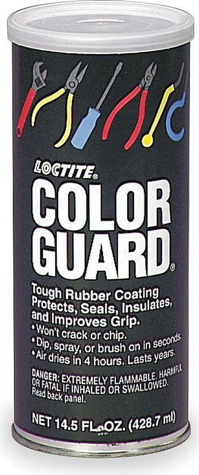 Alt view image 3 of 5 - LOCTITE 338130 Rubber Protectant Color Guard,Red,14.5oz