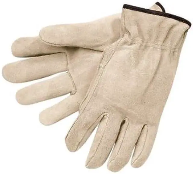 Alt view image 3 of 8 - Memphis Grain Goatskin Driver Gloves White Extra-Large 12 Pairs 3601XL