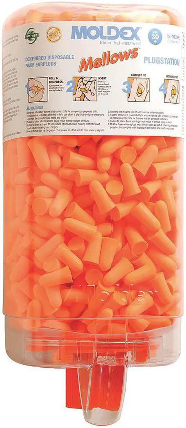 Main image of Ear Plugs, 30dB, W/o Cord, Univ, PK500