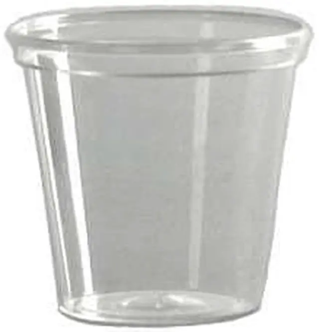 Alt view image 2 of 11 - C-Comet Shot Plas Portion Cup 1Oz Cle 50/50