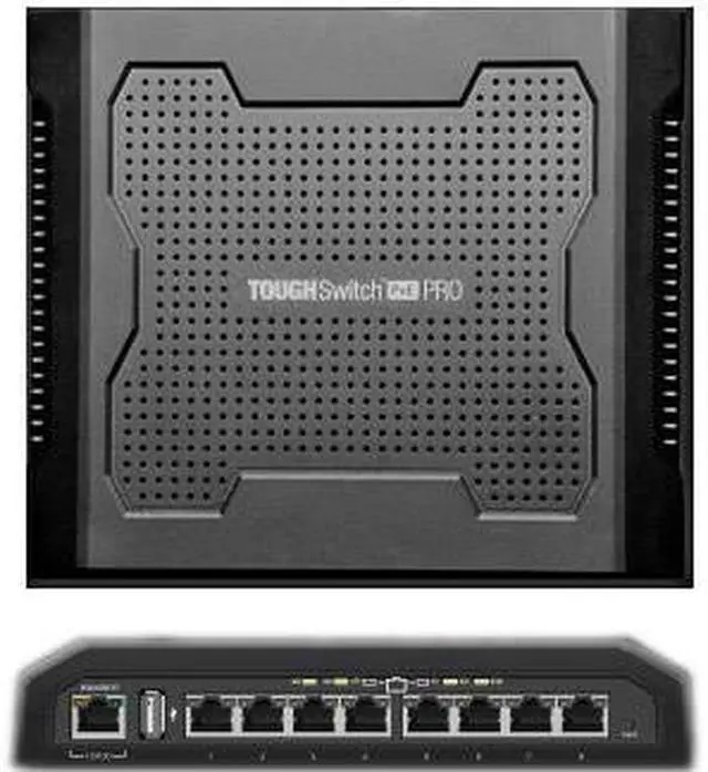 Main image of UBIQUITI Ts-8-Pro Toughswitch Poe Pro 8 Ports Manageable 10 100 1000Baset 2 Layer Supported Desktop New