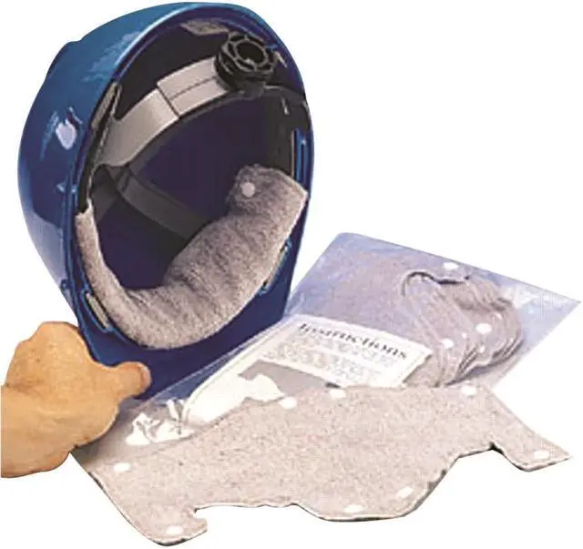 Alt view image 6 of 12 - MSA SAFETY 696688 Hard Hat Sweatband, (10/pkg), Terry Cloth, Gray