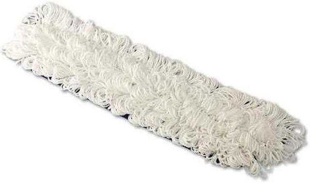 Rubbermaid Commercial FLOW Flat Mop Head, Nylon, White, Premium Quality  Nylon