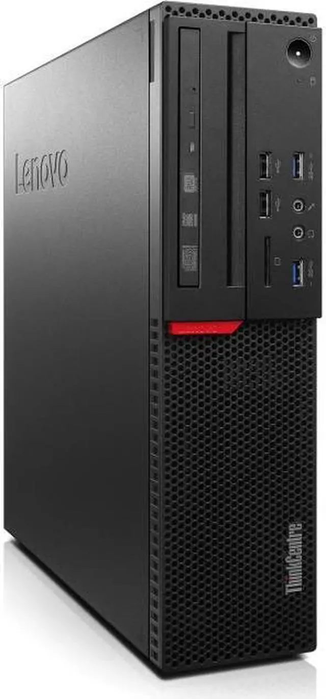 Alt view image 8 of 10 - Lenovo ThinkCentre M900 10FH0028US Desktop Computer - Intel Core i5 i5-6500 3.20 GHz - Small Form Factor - Black