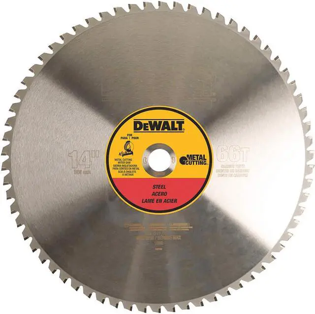Alt view image 4 of 5 - DW7747 14 in. 70 Tooth Ferrous Metal Cutting Circular Saw Blade