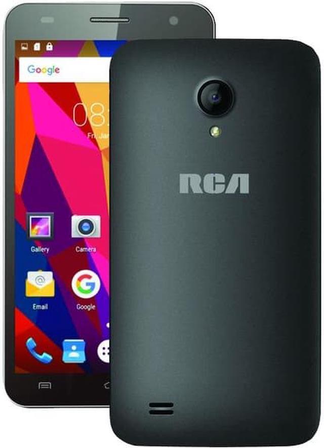 Alt view image 3 of 5 - RCA RLTP5048-BLACK 5" Android(TM) Quad-Core Smartphone