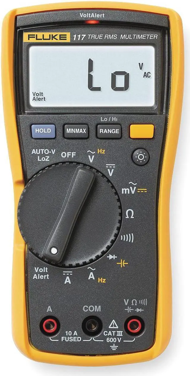 Alt view image 12 of 15 - 117 Electrician's Digital Multimeter with Non-Contact Voltage