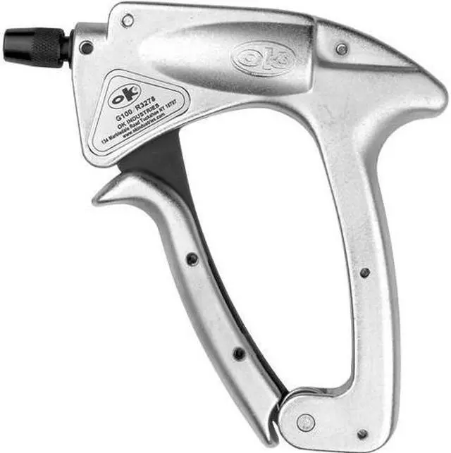 Alt view image 2 of 3 - OK INDUSTRIES G100/R3278 Wire Wrap Tool,Silver,18-32 AWG,Manual