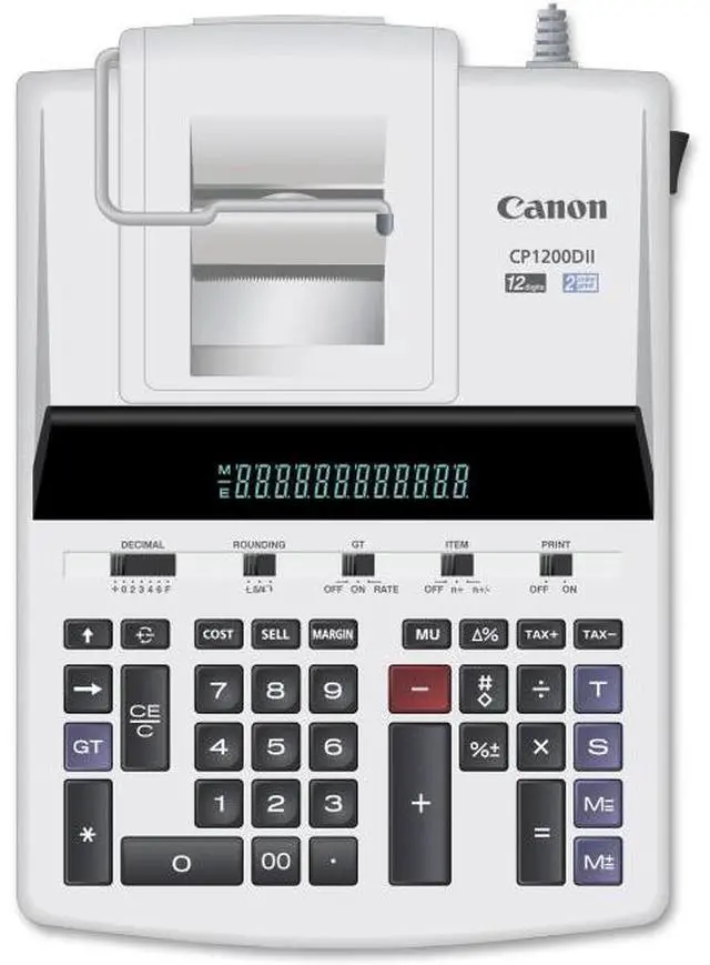 Alt view image 3 of 16 - Canon  Printing Calculator CP1200DII