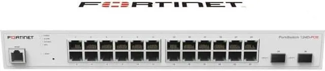 Alt view image 6 of 7 - Fortinet FortiSwitch 124D-POE Ethernet Switch