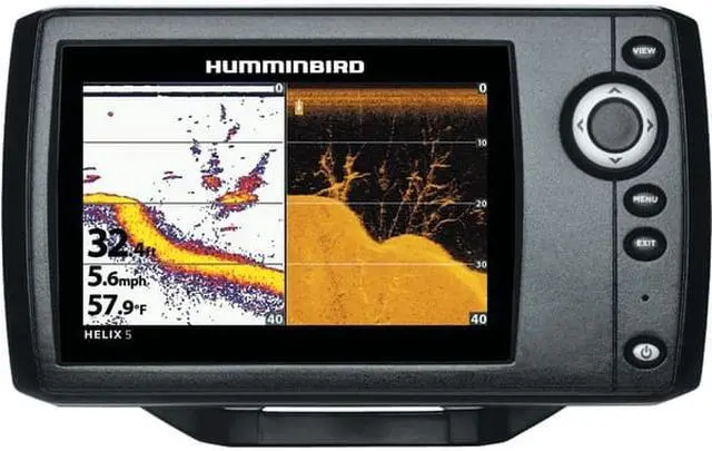 Alt view image 13 of 15 - Humminbird Helix 5 DI G2 DualBeam sonar Plus Fishfinder w/ Transducer 410200-1