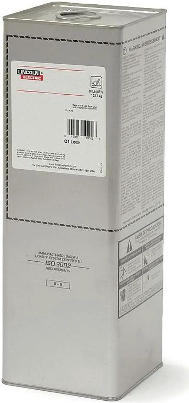 Alt view image 2 of 3 - Lincoln Electric Stick Electrode,6011,1/8 In,14 L,50 lb. HAWA ED010105