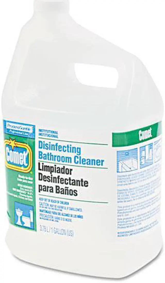 Alt view image 2 of 2 - Procter & Gamble 1106 Comet Professional Line Liquid Disinfectant Bathroom Cleaner - 3 Bottles per Carton