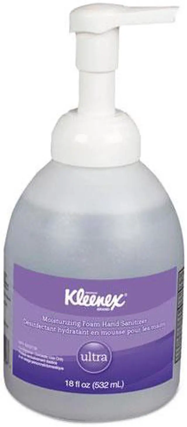 Alt view image 2 of 4 - Kimberly-Clark - 45826 - Ultra Moisturizing Foam Hand Sanitizer, 18 oz Bottle, Clear, 4/Carton