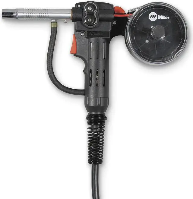 Alt view image 2 of 8 - MILLER ELECTRIC 300371 Spool Gun,135 Amps,For 1TKC4,1TKC5,2RUA2