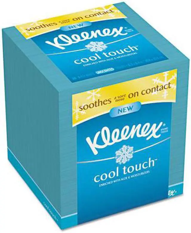 Alt view image 9 of 12 - Kleenex Cool Touch Facial Tissue