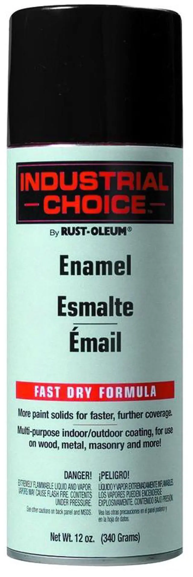 Main image of Rust-Oleum - 214645 - Industrial Choice 1600 Enamel Aerosol 61 Lt Gray