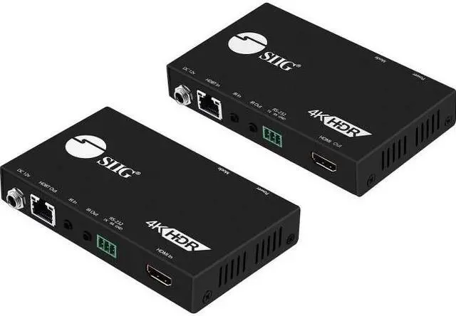 Alt view image 3 of 12 - SIIG CE-H23311-S1 4K HDR HDMI 2.0 Extend