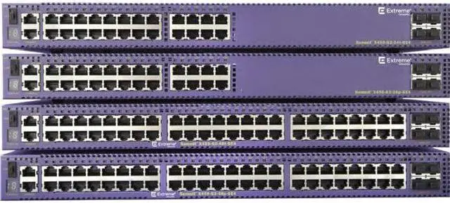 Alt view image 7 of 9 - Extreme Networks Summit X450-G2-48p-GE4 Ethernet Switch