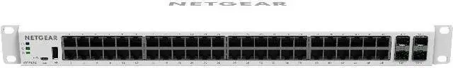 Alt view image 2 of 8 - NETGEAR 52-Port Gigabit Ethernet Insight Managed Smart Cloud Switch (GC752X) - with 2 x 1G SFP and 2 x 10G SFP+, Desktop/Rackmount