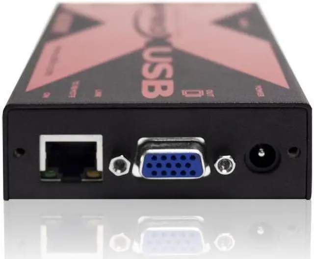 Main image of Adder - X-USBPRO-US - AdderLink XUSBPRO. Transparent USB & VGA KVMA CATx Extender 300 Mtr