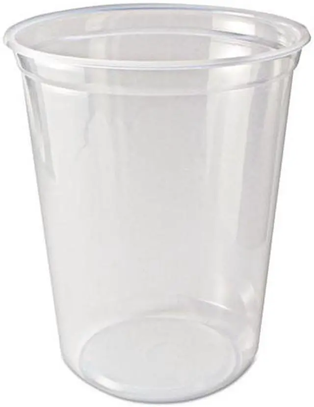 Main image of Fabri-Kal 9505104 Microwavable Deli Containers, 32 Oz, Clear, 500/Carton