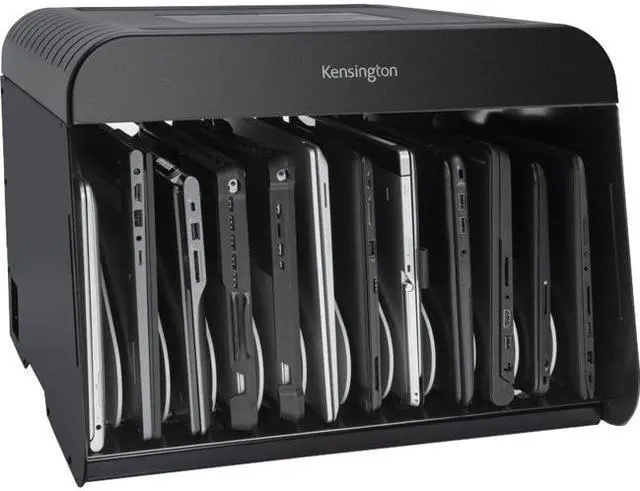Alt view image 10 of 20 - Kensington Universal AC Charge Station for up to 14" Devices - Metal