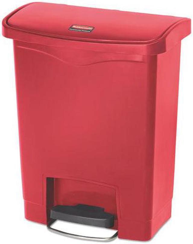 Alt view image 4 of 7 - Rubbermaid Commercial Wastebasket,S.J,30l,Fs,Rd 1883564