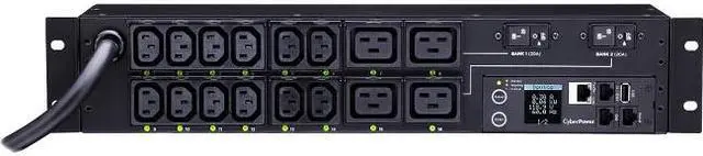 Alt view image 12 of 18 - CyberPower PDU41008 16 Outlet PDU