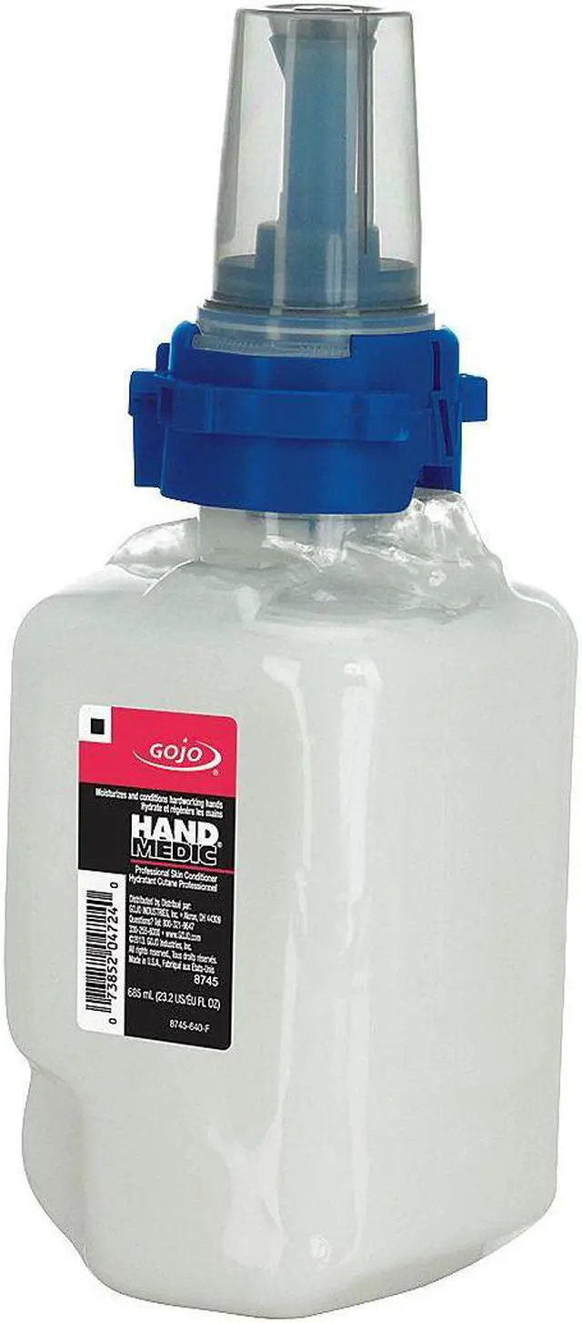 Main image of GOJO 8745-04 Skin Conditioner, Hand Medic Series, Cartridge, 685 mL, Liquid,