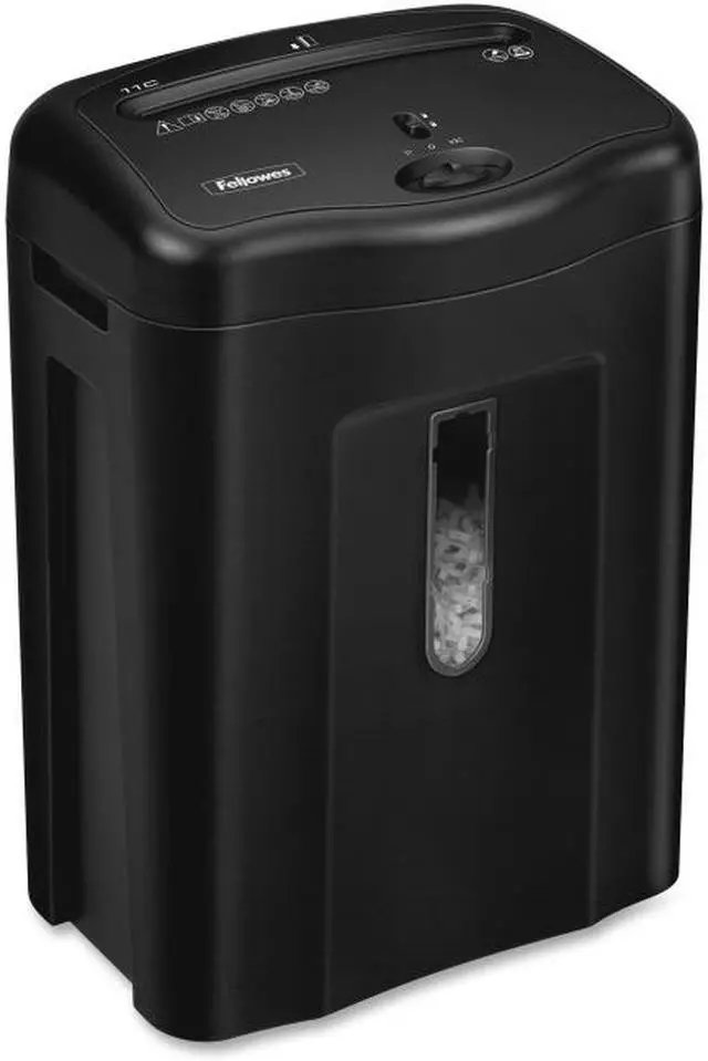 Alt view image 16 of 20 - Fellowes Powershred 11C Cross-Cut Shredder 11 Sheet Capacity 4350001