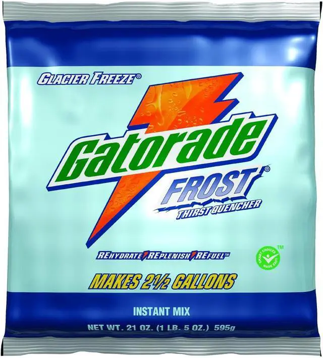 Alt view image 2 of 3 - Original Powdered Drink Mix Glacier Freeze 51oz Packet 14/Carton QUA33676