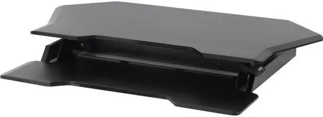 Alt view image 10 of 20 - Ergotron WorkFit-TX Standing Desk Converter, Sit-Stand Desk Workstation - Height-Adjustable Keyboard (33-467-921)