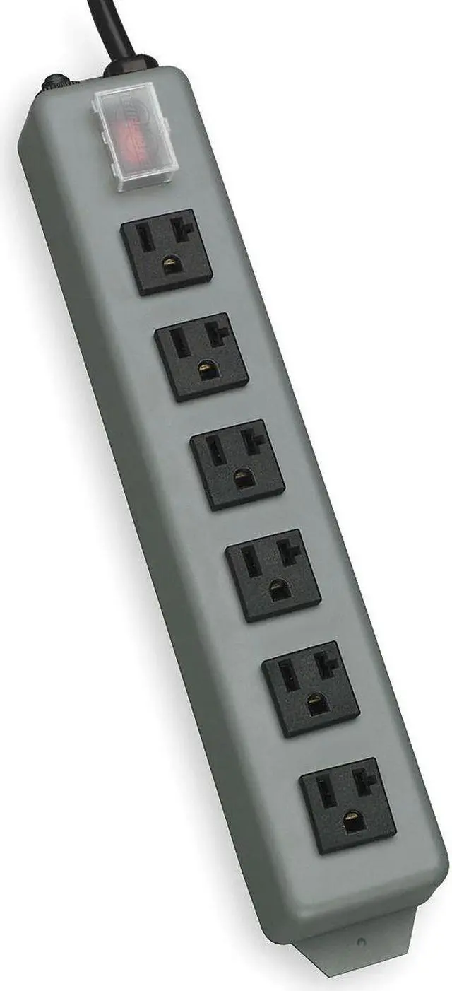 Alt view image 2 of 16 - TRIPP LITE UL620-15 WABER INDUSTRIAL POWER STRIP 6 OUTLET 15FEET  CORD 5-20P