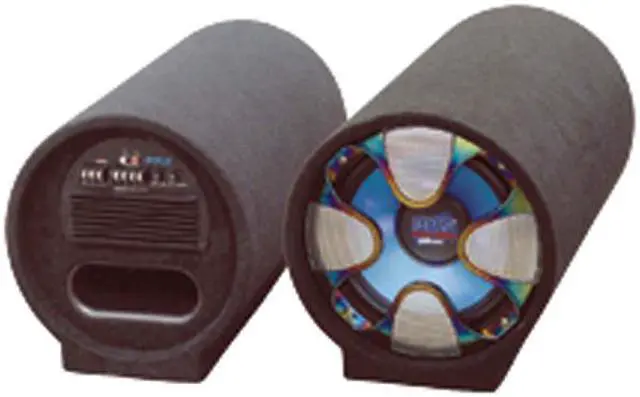Alt view image 2 of 3 - Pyle PLTAB8 Blue Wave Series Amplified Subwoofer Tube System (8, 250 Watts)