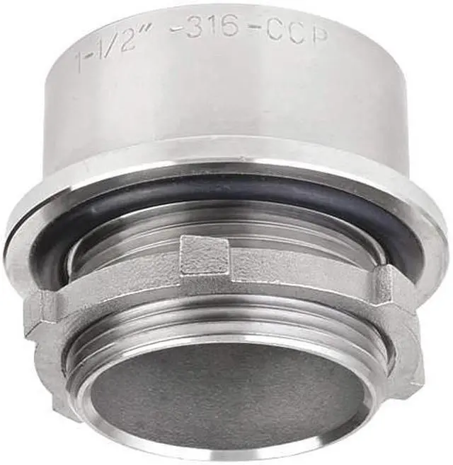 Alt view image 2 of 3 - CALBRITE S60700LT00 IMC Grounding Hub, 3/4 in, Threaded, 316 Stainless Steel,