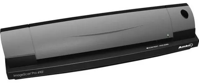 Alt view image 7 of 11 - Ambir Technology - DS490-A3P - ImageScan Pro 490i Duplex Document & Card Scanner Bundled w/ AmbirScan for athenahealth -