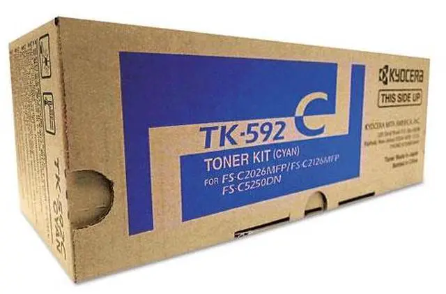 Main image of Kyocera Copystar TK592C Laser Toner Cartridge Cyan