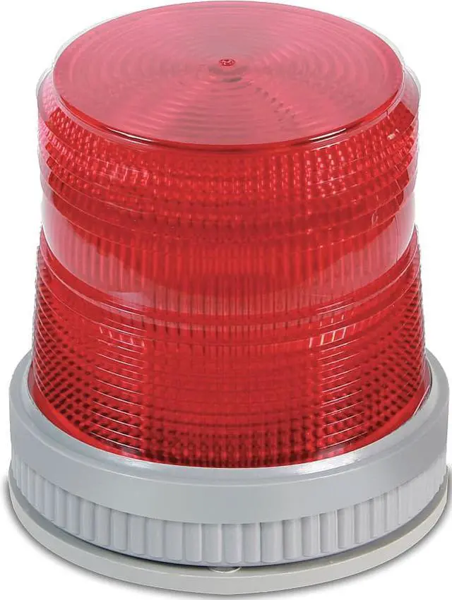 Alt view image 2 of 4 - EDWARDS SIGNALING 105XBRMR120A Warning Light,LED,120VAC,Red,65 FPM