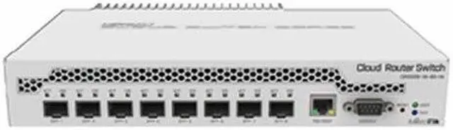Main image of MikroTik - CRS309-1G-8S+IN - Cloud Router Switch 309-1G-8S+IN with Dual Core 800MHz CPU, 512MB RAM, 1x GLAN, 8x SFP+