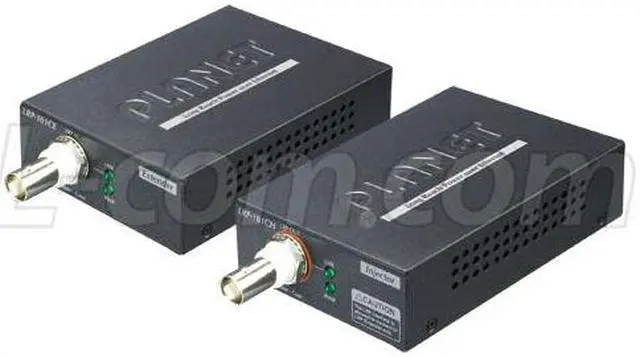 Alt view image 6 of 6 - Planet LRP-101C-KIT 1-Port Long Reach PoE Over Coax Extender Kit (LRP-101CH + LRP-101CE)