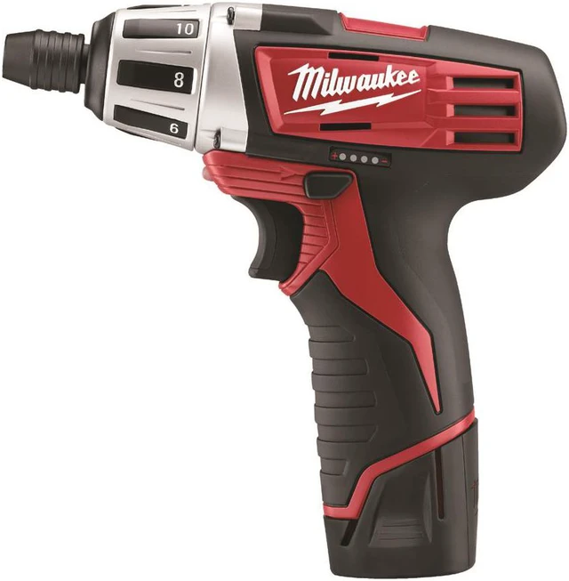 Main image of Milwaukee Electric Tool - 2401-22 - Milwaukee Tools 2401-22 M12 Cordless Hex Screwdriver Kit; 12 Volt, 175 Inch-lb, 1/2