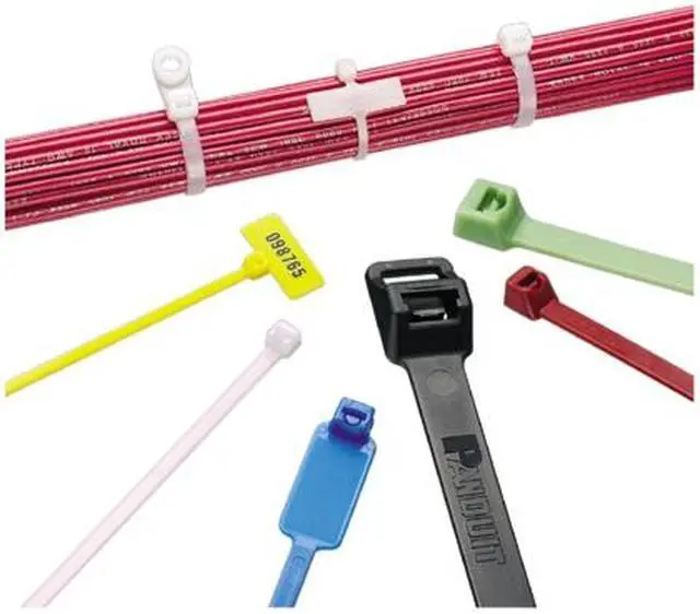 Alt view image 3 of 3 - PANDUIT PLT4S-M Cable Tie, 14-1/2 in L, 4 in Max Bundle Dia., Natural, Nylon