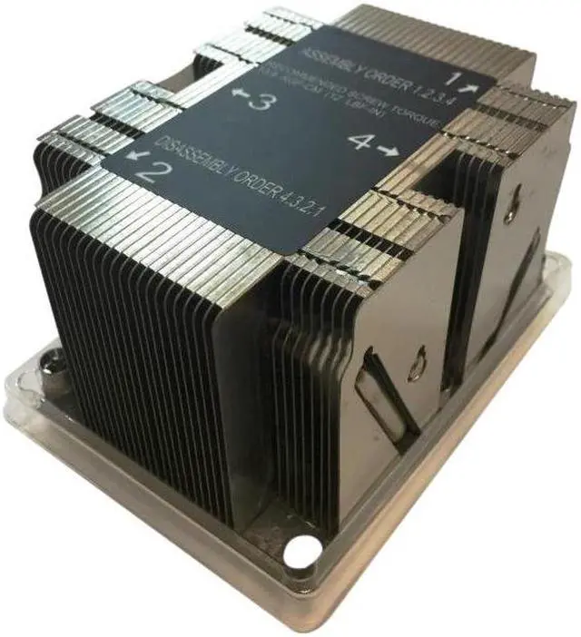 Main image of SUPERMICRO - COMPONENTS SNK-P0068PS 2U PASSIVE HS FOR X11 PURLEY